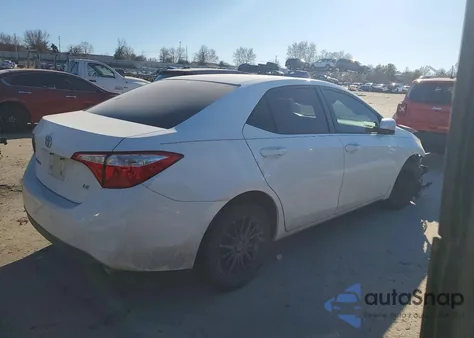 2016 Toyota Corolla L из США, поврежденный, VIN 2T1BURHEXGC699784